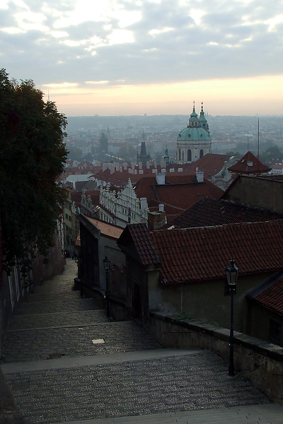 Praha-Zámecké schody